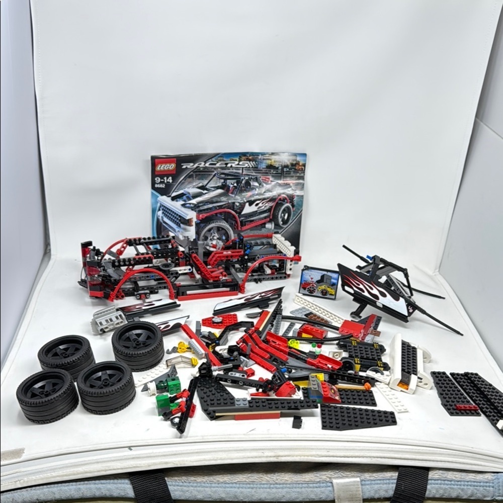 8682 LEGO Power Racers Nitro Intimidator with manual RARE
